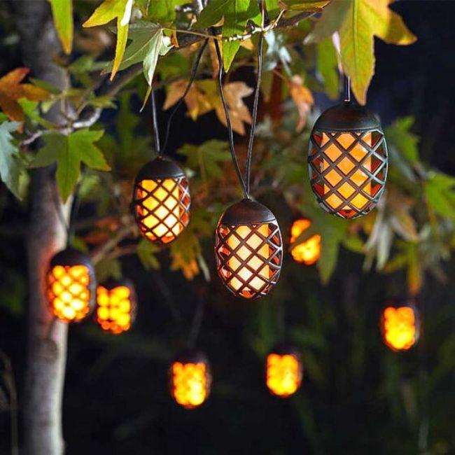 COOL FLAME STRING LIGHTS - SET OF 10